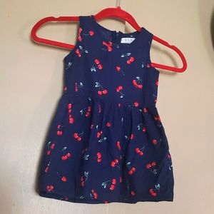 Cherry dress (like mom, like daughter)
